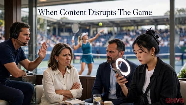 US Open thu hồi thẻ hai influencer và cuộc tranh luận về văn hóa ứng xử trên sân quần vợt Mỹ