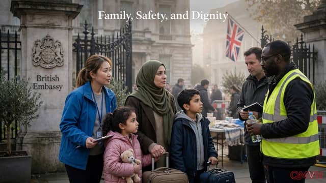 Bộ Nội vụ Anh từ chối visa gia đình Gaza: Thẩm phán nói vô lý và vi phạm quyền đoàn tụ gia đình