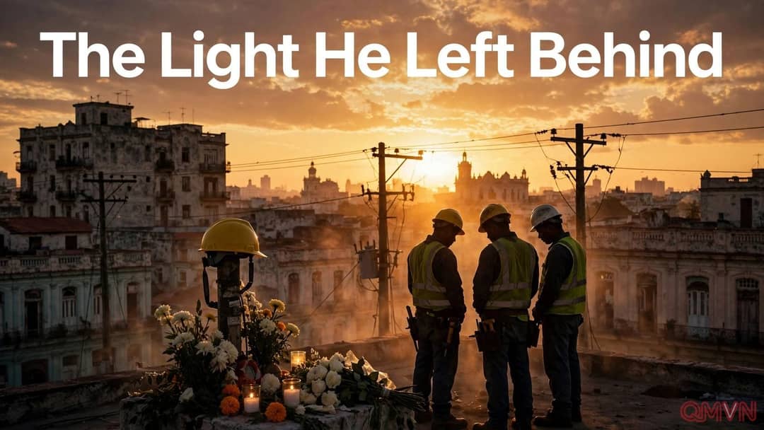 Liniero 32 tuổi tử nạn khi bảo trì lưới điện Havana và nỗi đau sau ánh đèn vụt tắt