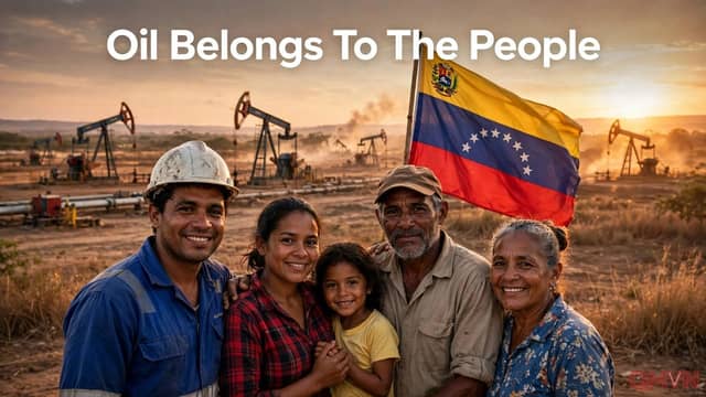 Dầu mỏ thuộc về nhân dân Venezuela chứ không thuộc về chế độ bất hợp pháp theo María Corina Machado