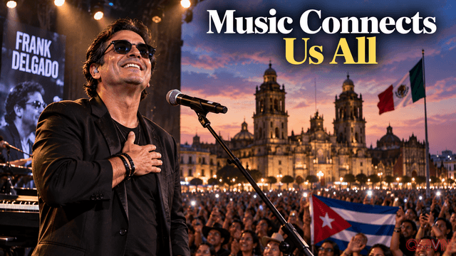 Frank Delgado trở lại Thành phố Mexico, mang theo gần nửa thế kỷ ký ức và những câu chuyện Cuba