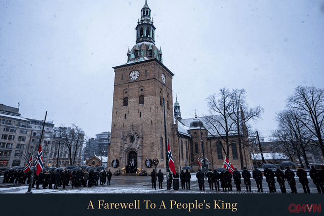 Thái Tử William Đại Diện Vua Charles Trong Lễ Tang Vua Harald V Của Na Uy Tại Oslo