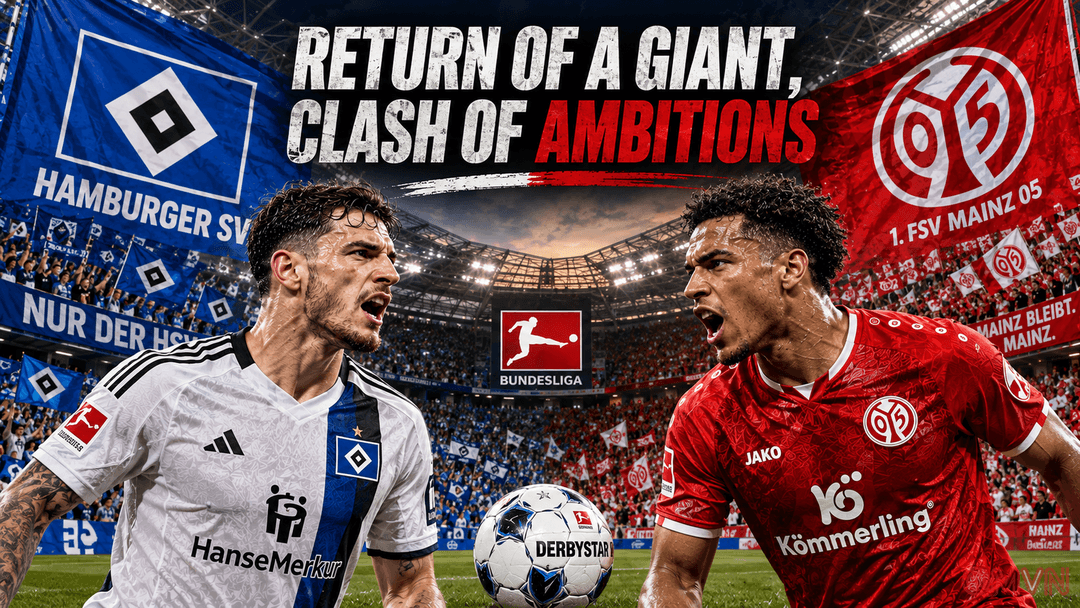 Hamburger SV - Mainz: Volksparkstadion chờ bàn thắng đầu tiên trong cuộc đấu của hai đội khát chiến thắng