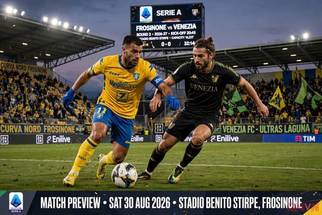 Frosinone Tiếp Đón Venezia Tại Benito Stirpe: Cuộc Chiến Trụ Hạng Sớm Giữa Hai Tân Binh Serie A
