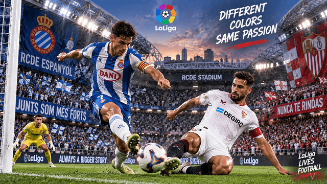 Espanyol vs Sevilla: el RCDE Stadium espera un duelo veloz entre dos equipos que buscan recuperar impulso