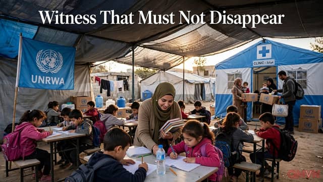 UNRWA Từ Phòng Học Tạm Đến Phòng Khám Lưu Động Thành Nhân Chứng Sống Không Thể Xóa Nhòa