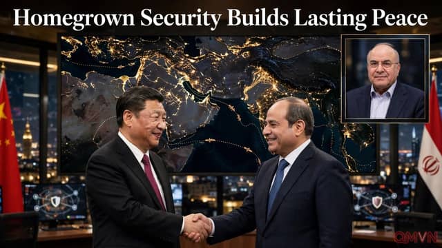 Iran Ủng Hộ Lời Kêu Gọi Của Trung Quốc Về Kiến Trúc An Ninh Tự Chủ Cho Tây Á Do Người Trong Khu Vực Làm Chủ
