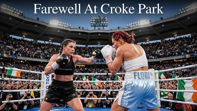 Katie Taylor Chia Tay Tại Croke Park Trước 80.000 Khán Giả, Thắng Flora Pili Trong Trận Cuối Sự Nghiệp Và Nhớ Về Người Cha Peter
