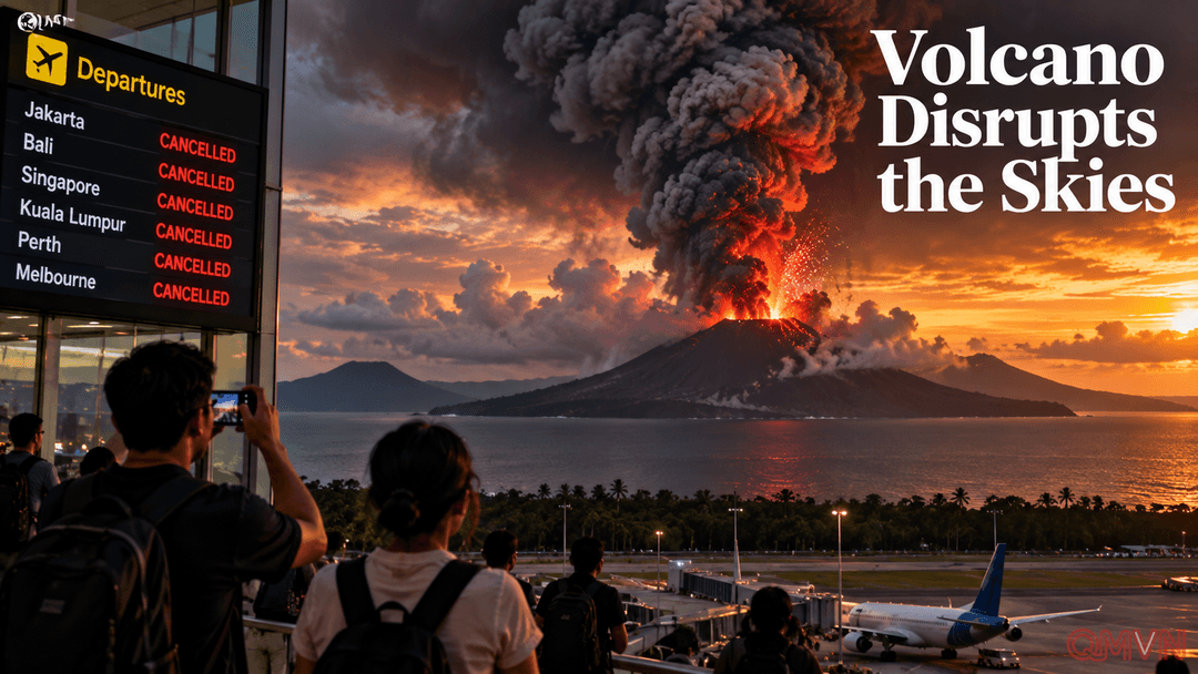 Núi lửa Anak Krakatau phun trào làm gián đoạn hàng không Indonesia, đặt an toàn và sinh kế cộng đồng trước thử thách