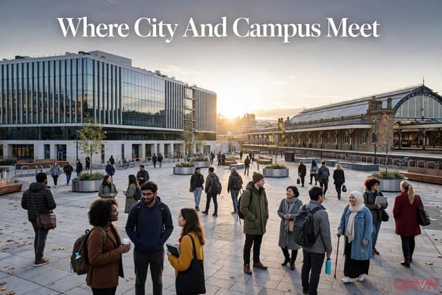 Đại Học Bristol Khai Trương Cơ Sở 500 Triệu Bảng Cạnh Nhà Ga, Mở Cánh Cửa Tri Thức Cho Cộng Đồng