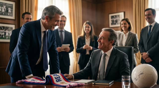 José Mourinho tái xuất Real Madrid và nhận sự đón tiếp thân mật từ Florentino Pérez