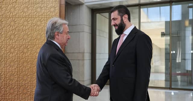 Tổng Thư Ký Liên Hiệp Quốc Antonio Guterres thăm Damascus lần đầu sau 17 năm, lên án vi phạm chủ quyền ở Cao nguyên Golan