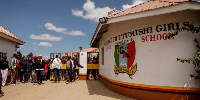Hệ thống nội trú ở Kenya đang đối mặt nguy cơ sụp đổ do làn sóng bất ổn của học sinh. (Ảnh: SIMON MAINA/AFP)